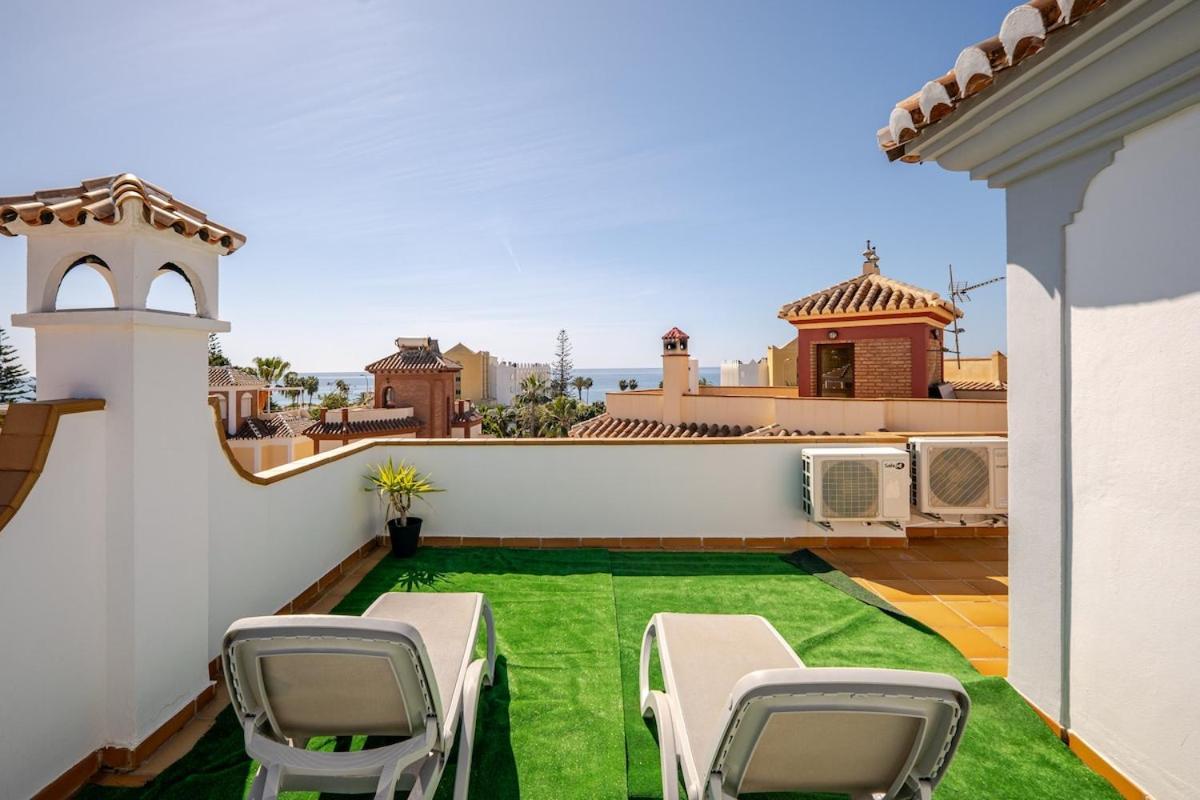 Villa Antonia Mar - Private & Heated Pool - Punta Lara Нерха Екстер'єр фото