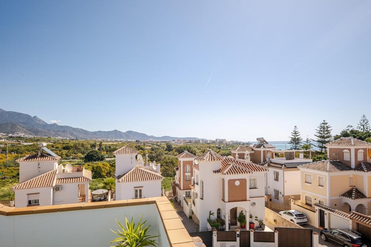 Villa Antonia Mar - Private & Heated Pool - Punta Lara Нерха Екстер'єр фото